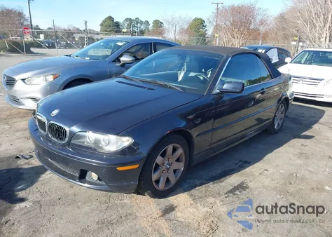 2006 BMW 325Ci from USA, damaged, VIN WBABW33486PX84352